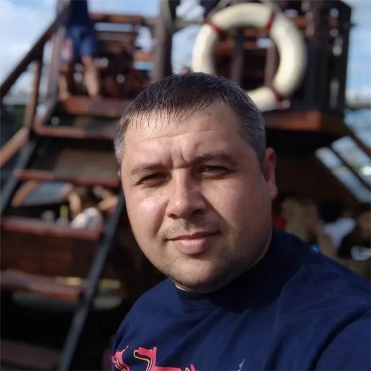 Portrait of Oleg Smedyuk